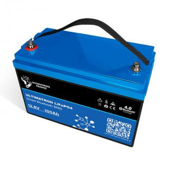LiFePo4 Lithium Batterie Akku 12V 100Ah Ultimatron mit BMS System