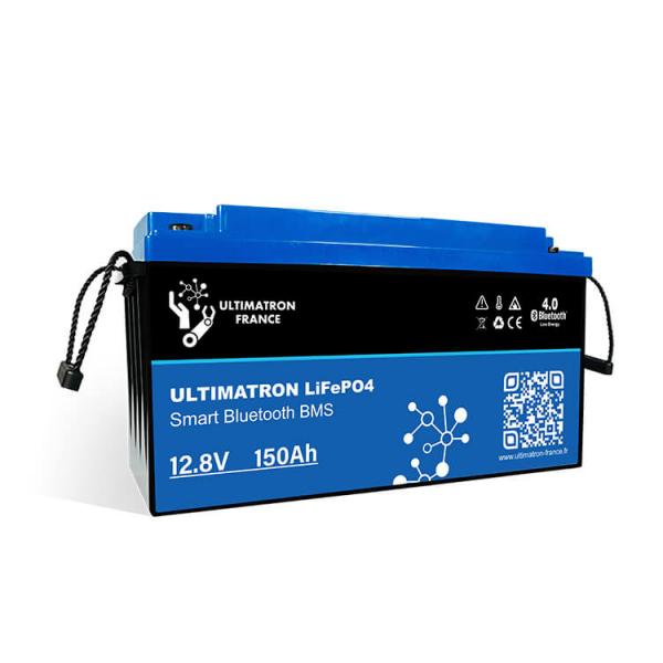 AlbCamper Shop - Ultimatron LiFePo4 150Ah Akku Batterie Smart BMS mit App  Camping 5 Jahre Garantie